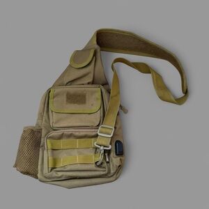 Men's khaki Sling tactical Bag